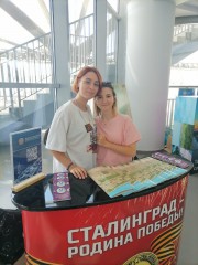 Студенты ИТЭС  - участники аграрного фестиваля «Волга-Дон АГРО ФЕСТ»