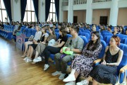 Ректор ВГСПУ наградил сотрудников и студентов за активное участие в организации и проведении фестиваля #ТриЧетыре